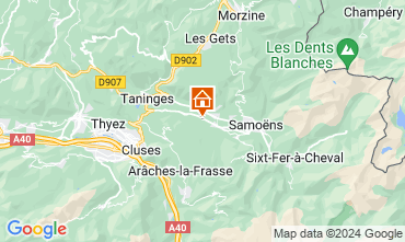 Mapa Samons Chalet 55038