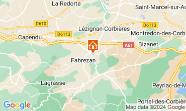 Mapa Ferrals-les-Corbires Casa 127442