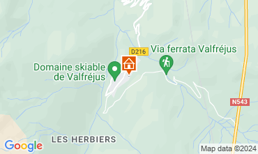 Mapa Valfrjus Chalet 3297