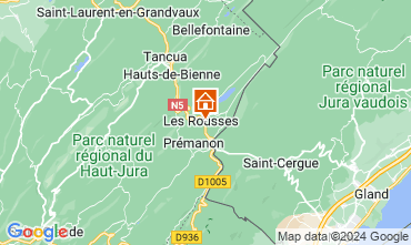 Mapa Les Rousses Apartamento 117146