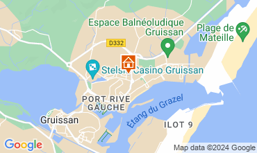 Mapa Gruissan Villa 127117