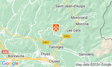 Mapa Praz de Lys Sommand Apartamento 2381