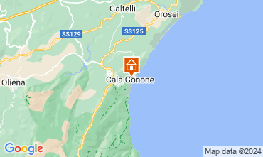 Mapa Cala Gonone Apartamento 106360