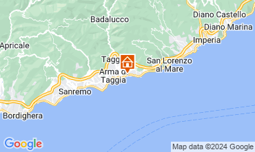 Mapa Santo Stefano al Mare Apartamento 117840