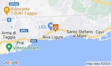 Mapa Santo Stefano al Mare Apartamento 117840