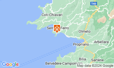 Mapa Porto Pollo Apartamento 7881
