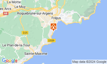 Mapa Saint Aygulf Estudio 55453
