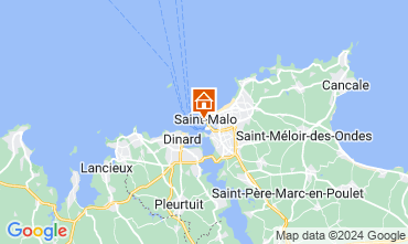 Mapa Saint Malo Apartamento 129036