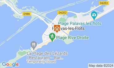 Mapa Palavas-les-Flots Apartamento 85785