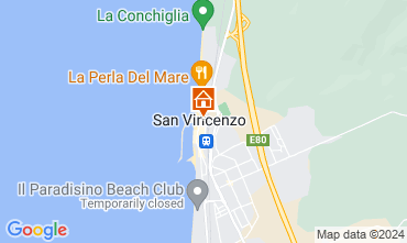 Mapa San Vincenzo Apartamento 42077