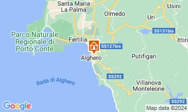 Mapa Alghero Apartamento 60593