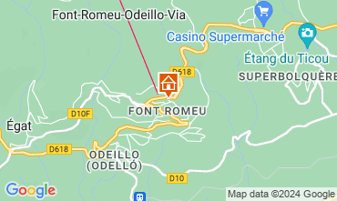 Mapa Font Romeu Apartamento 80067