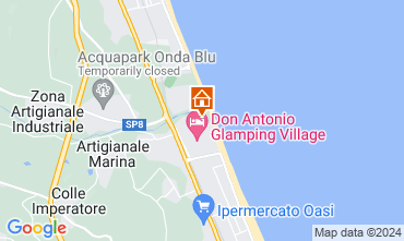 Mapa Giulianova Apartamento 23634