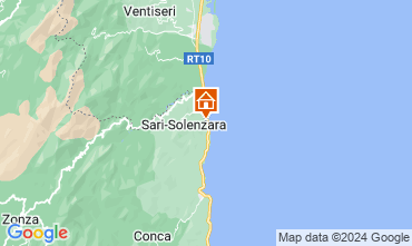 Mapa Sari-Solenzara Villa 120775