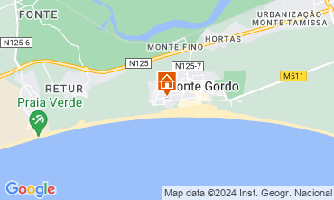 Mapa Monte Gordo Apartamento 83181