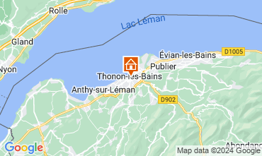 Mapa Thonon Les Bains Apartamento 126125