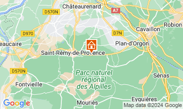 Mapa Saint Rmy de Provence Casa 122839