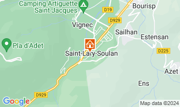 Mapa Saint Lary Soulan Apartamento 80256