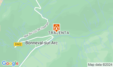 Mapa Bonneval sur Arc Apartamento 26003