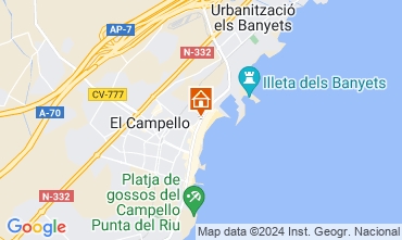 Mapa Alicante Apartamento 55110