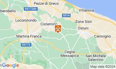 Mapa Ostuni Villa 128626