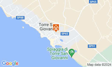 Mapa Ugento - Torre San Giovanni Apartamento 88910