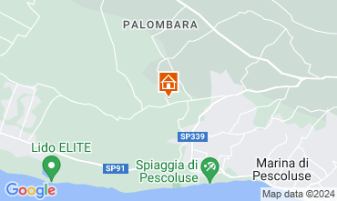 Mapa Pescoluse Villa 114253