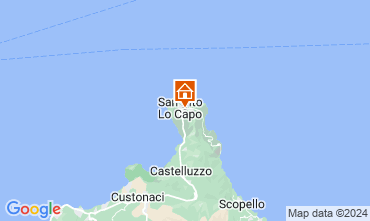 Mapa San Vito lo Capo Apartamento 113574