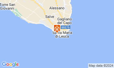 Mapa Santa Maria di Leuca Villa 64390