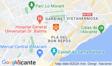 Mapa Alicante Apartamento 127719