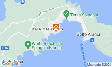 Mapa Golfo Aranci Apartamento 74915