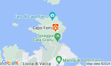 Mapa Porto Cervo Villa 125078