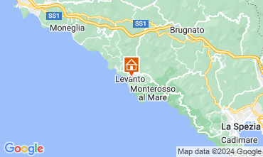 Mapa Levanto Apartamento 117323