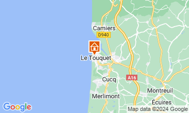 Mapa Le Touquet Apartamento 118316