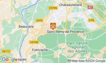 Mapa Saint Rmy de Provence Villa 123155