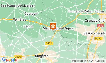 Mapa La Rochelle Casa rural 121362