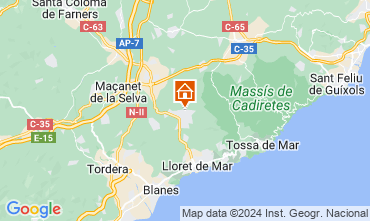 Mapa Lloret de Mar Casa 127721