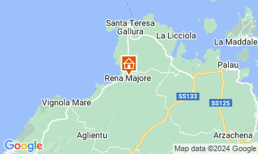 Mapa Santa Teresa di Gallura Villa 109655