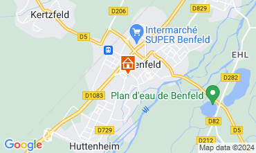 Mapa Benfeld Casa rural 127366