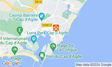 Mapa Cap d'Agde Apartamento 112976