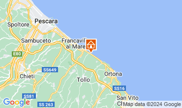 Mapa Ortona Apartamento 104613