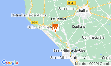 Mapa Saint Jean de Monts Apartamento 118671