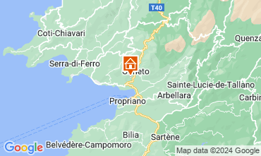 Mapa Propriano Villa 87574