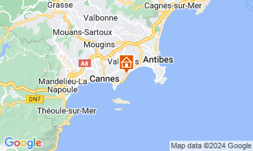 Mapa Cannes Apartamento 24962