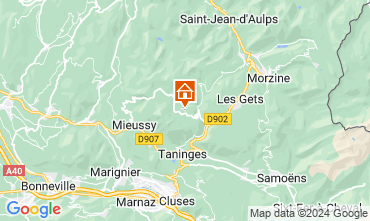 Mapa Praz de Lys Sommand Apartamento 129137