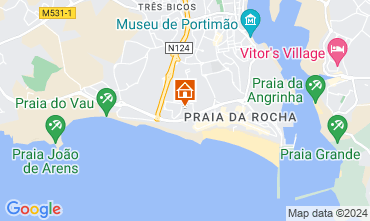 Mapa Praia da Rocha Apartamento 99868