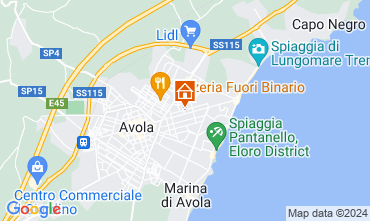 Mapa Avola Villa 115325
