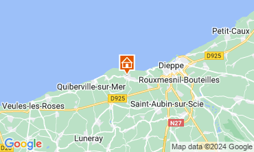 Mapa Varengeville-sur-Mer Villa 128043