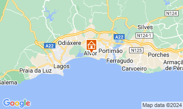 Mapa Alvor Apartamento 125930