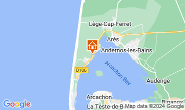 Mapa Lge Cap Ferret Mobil home 129075